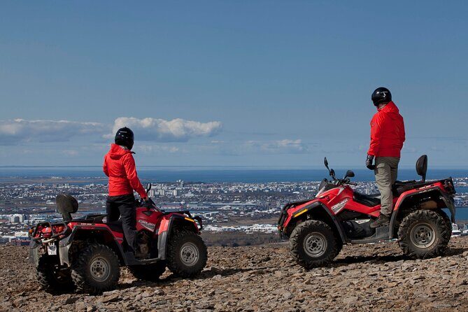 1 Hour ATV Quad Tour : Pick up from Reykjavik (2 persons per ATV) - ATV Quads Outside Reykjavik: the appeal starts with pickup and gear