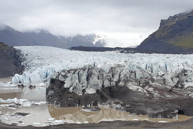 2-Day Highlights of Iceland | Land of Ice & Fire-Small Group Tour - Day 1 South Coast: Seljalandsfoss to Reynisfjara with glacier views