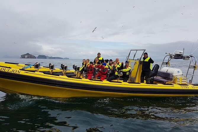 2 hour Round Trip in Vestmannaeyjar on a RIB Boat - Soulnasker and beyond: the gannet island leg and the seal-and-whale bonus