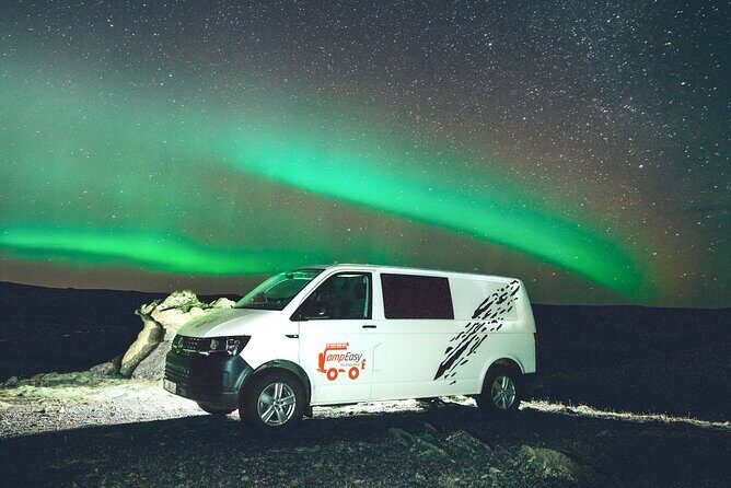 5 Days Self-Drive Tour with Pick Up - Northern Lights Adventure Camper´ Break - Day 4: Glacier ice classics—Diamond Beach and Jökulsárlón, then sleep near Selfoss