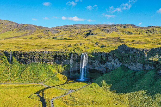 5 Days Snæfellsnes, Golden Circle and South Coast Private Tour - South Coast Day 3: Seljalandsfoss behind the falls, Skógafoss rainbows, and Reynisfjara basalt drama