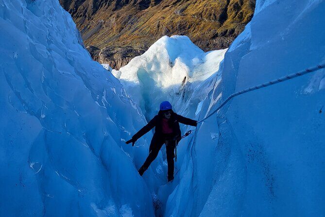 Adventurous Vatnajökull Glacier Exploration - Full Day Hike - Your first glacier step: gear fitting and a safety walkthrough