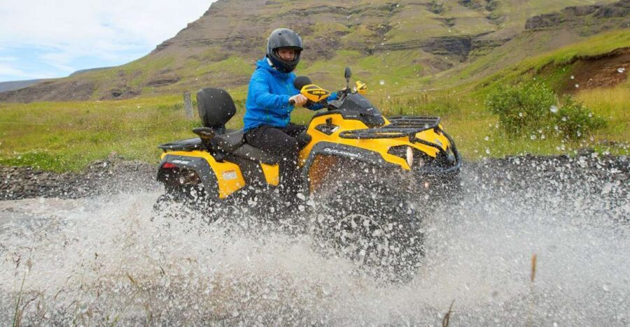 ATV & Helicopter combination tour From Reykajvik - ATV day: Lake Hafravatn and the climb to Reykjavik Peak