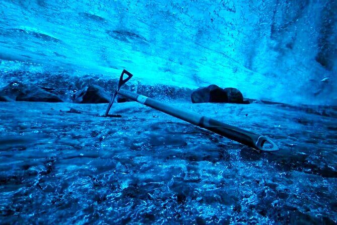 Blue Ice Cave Exploration from Jökulsárlón (Small Group Tour) - Inside the Blue Ice Cave: Blue Ice, Wind Protection, and Photos