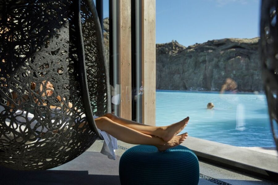 Blue Lagoon: Retreat Spa Experience & Private Changing Suite - Retreat Spa zones: sauna, steam cave, fireplace, and cold plunge
