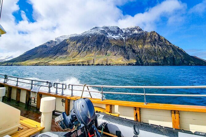 Boat Tours from Siglufjörður - First Highlights North Up the Fjord: Lighthouse, Siglunes, and Strákagöng Tunnel