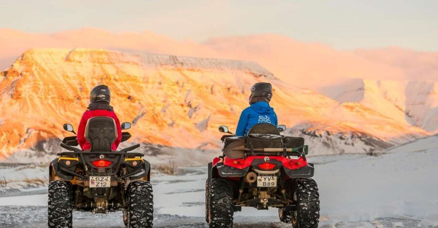 Caving & ATV full day adventure From Reykjavik - A full-day combo: Reykjavik peak ATV plus Raufarhólshellir lava caving