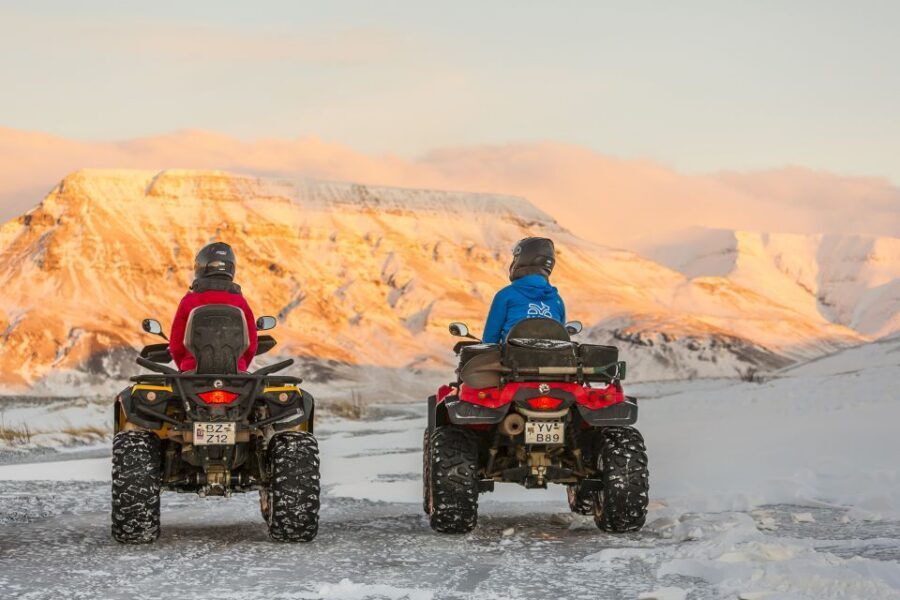 Caving & ATV full day adventure From Reykjavik - Raufarhólshellir lava tunnel: headlamps, stalactites, and real darkness