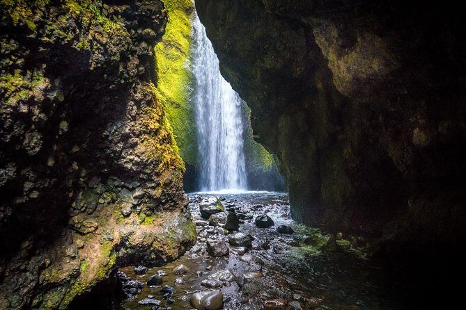 Day Trip to the Hidden Valley of Thor Thorsmork from Reykjavik - Nauthúsagil ravine: rowan trees, a narrow walk, and a waterfall finish
