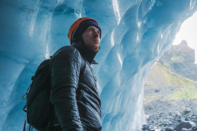 Early Bird Ice Cave with 3 Professional Photos - The Glacier Hike and Traction Gear Reality Check