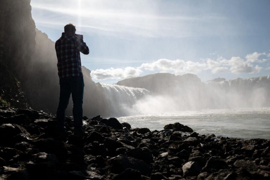 From Akureyri Port: Goðafoss Waterfall & Forest Lagoon Tour - Goðafoss Power Stop: What You Really Get at the Waterfall