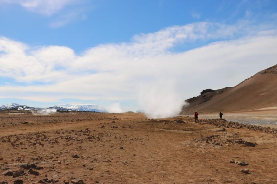 From Akureyri: Private Dettifoss Waterfall Jeep Tour - Hverarönd (Námaskarð): Hot Springs Steam and Geothermal Smells