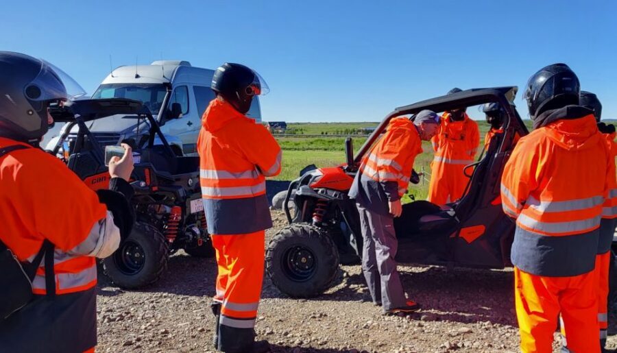 From Geysir: Geysir Buggy Adventure - Pushing Toward the Highlands: Langjökull Glacier and Skjaldbreið Volcano Views