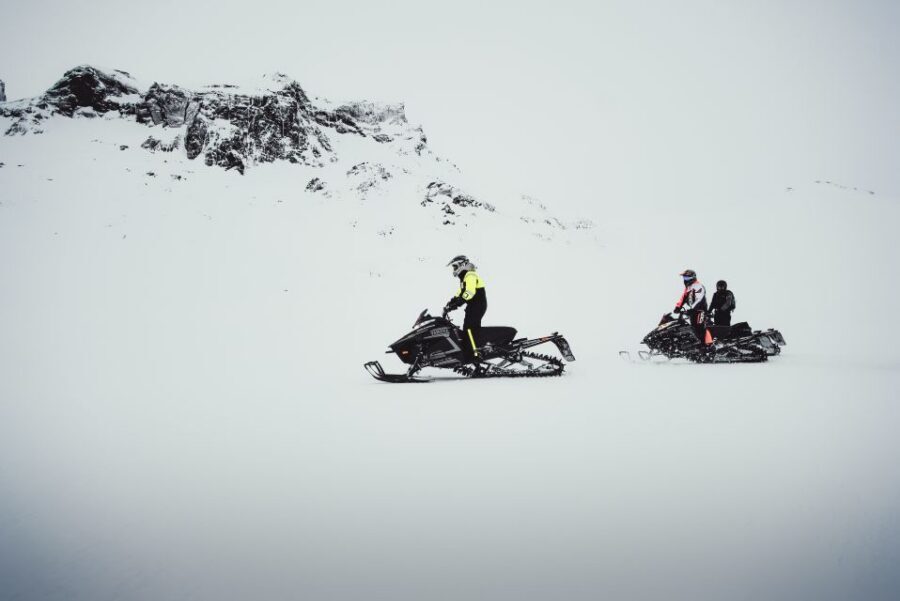 From Gullfoss: Glacier Rush on Langjökull Glacier - Free time at basecamp: a short breather with purpose