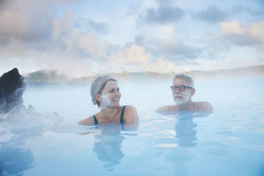 From Reykjavík: Blue Lagoon Premium Admission with Transfer - Sauna, Steam Room, and the Massage Waterfall Reset