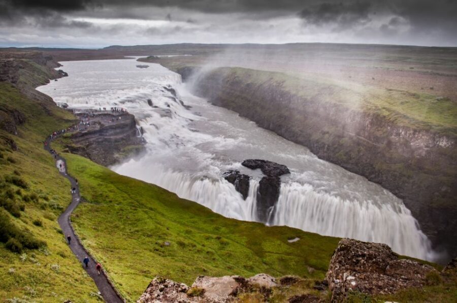 From Reykjavik: Golden Circle and Lava Caving Adventure - Kerið crater: the colorful volcanic stop people remember