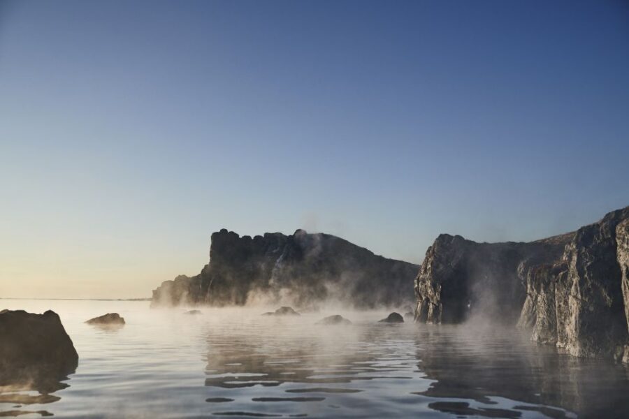 From Reykjavik: Golden Circle Guided Tour & Sky Lagoon Visit - Sky Lagoon on the Cliffs: The 7-Step Spa Ritual With Atlantic Views