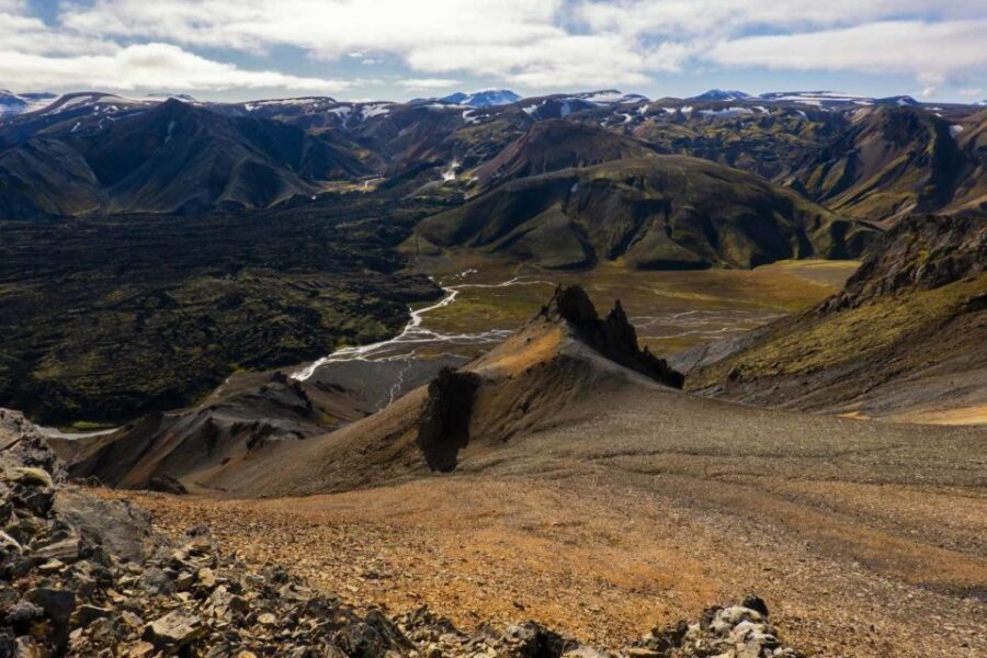 From Reykjavik: Landmannalaugar Day Tour by Luxury Jeep - The return trip near Hekla: one more look at active Iceland