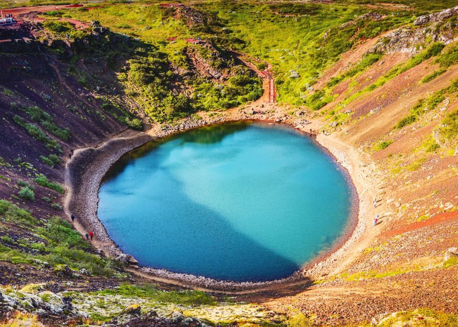 From Reykjavik: Private Golden Circle Iceland Day Tour - Kerið Volcanic Crater: Red Slopes, Blue Water, Photo Time