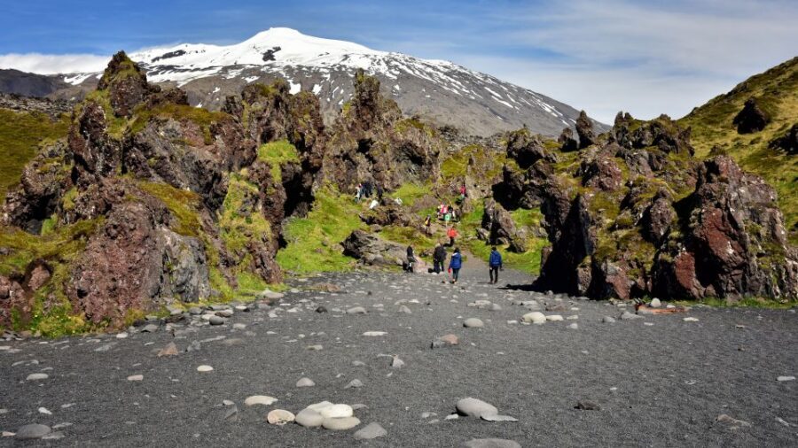 From Reykjavik: Snaefellsnes National Park - Small Group - Arnarstapi (with Hellnar nearby): lunch and cliff-side drama