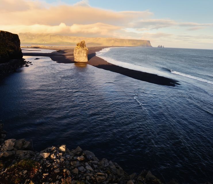 From Reykjavik: South Coast Small-Group Tour - Reynisfjara Black Sand Beach: Basalt Columns and Eerie Beauty