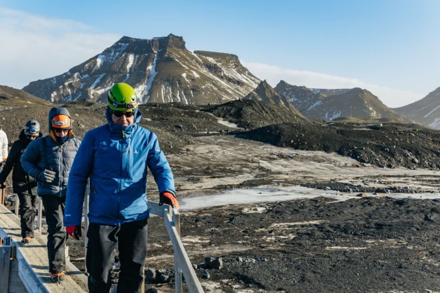 From Vik: Katla Ice Cave and Super Jeep Tour - Inside Katla Ice Cave: Blue Ice Meets Volcanic Ash
