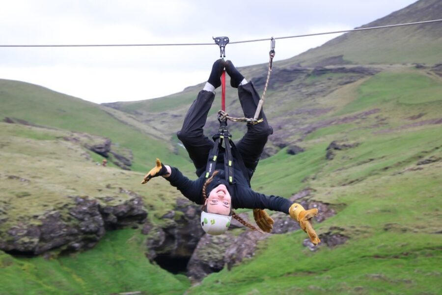 From Vík: Zipline and Hiking Adventure Tour - Meeting at Víkurbraut 15 and Getting Ready Fast