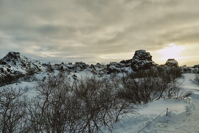Full day Lake Myvatn Classic tour - Namafjall Hverir: Steam, Mud, and Sulfur Smell