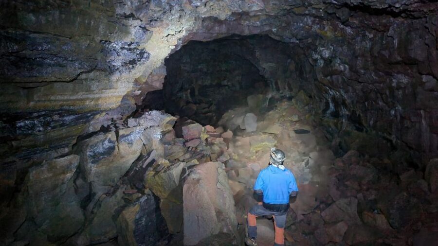 Geological Lava Tunnel Adventure - Arnarker Cave - Arnarker Cave and the 500 m Lava Tube That Feels Wild