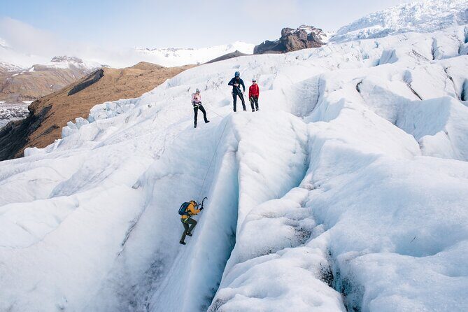 Glacier Xtreme: Vatnajökull Ice Climbing + Hike from Skaftafell - From Skaftafell Base Camp to Falljökull: how the day starts