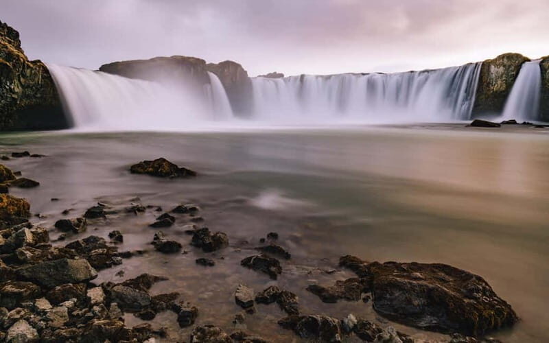 Godafoss Waterfall & Turf House Tour from Akureyri Port - The coach ride and guide commentary: making the countryside make sense
