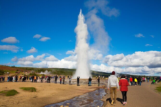 Golden Circle Full-Day Tour from Reykjavik with Admission to Sky Lagoon - Sky Lagoon: Warm Geothermal Water, Ocean Views, and the Skjól Ritual
