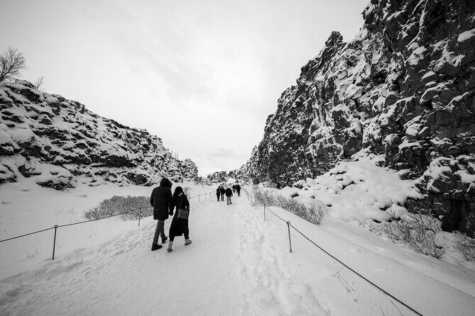 Golden Circle, Northern Lights and Blue Lagoon Tour with Ticket - Golden Circle stops: geology, power, and just enough walking