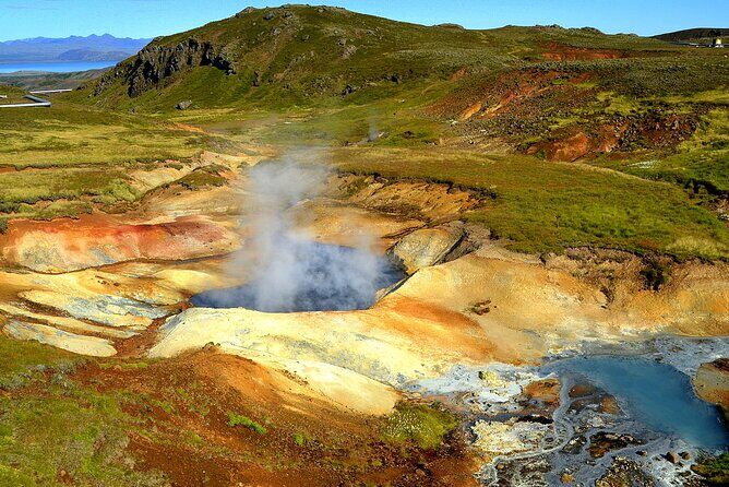 Helicopter tour from Reykjavik: Hengill Area with at site landing - Hengill landing stop: what happens when you touch down