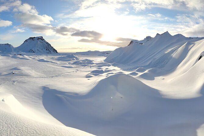 Ice Cave Katla, South Coast Waterfalls & Black Sand Beach Private - Stop 3: Vík’s black-sand drama and strange rock shapes