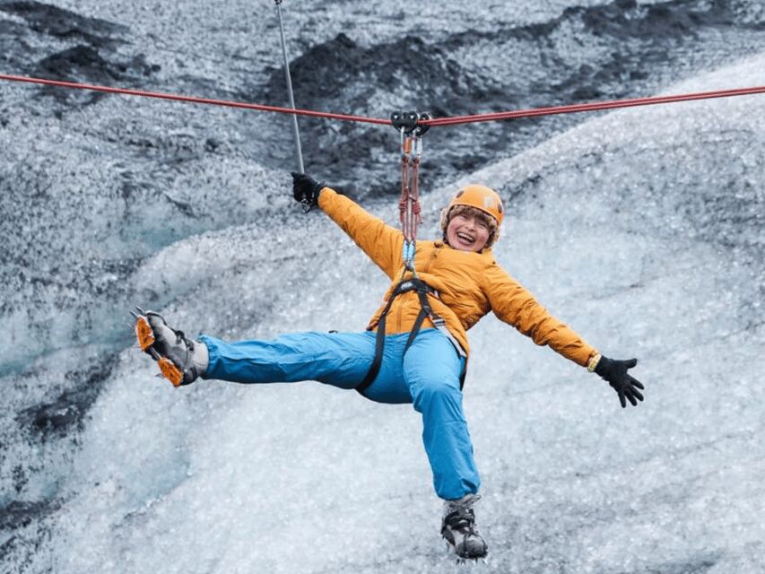 Iceland: Glacier Zip Line Tour with Hike or Ice Cave Visit - Weather, Safety, and Fitness: Who This Tour Fits Best