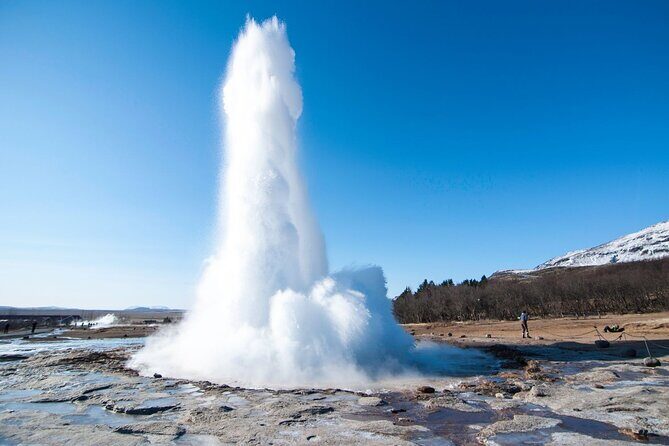 Iceland Golden Circle & Glacier Snowmobiling Guided Experience - A Long Day, a Small Group, and the Super Jeep Lift-Off