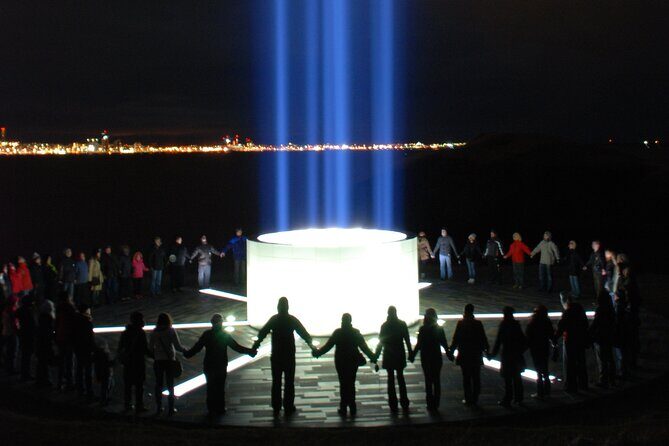 Imagine Peace Tower Tour on Viðey island | John Lennon tribute - The Boat Ride From Elding’s Old Harbour Start