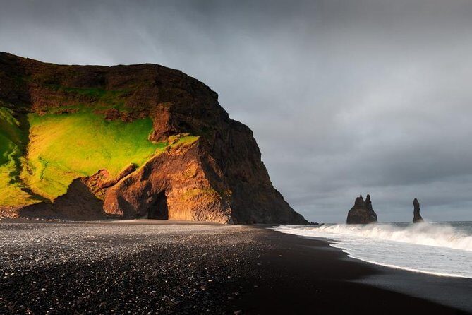 Jökulsarlón Glacier Lagoon Tour - Reynisfjara black beach: basalt columns and strong surf