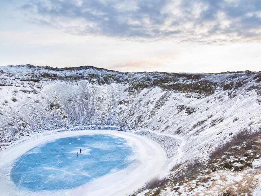 Kerið Volcanic Crater Admission Ticket - The rim trail: your quickest path to the best photos