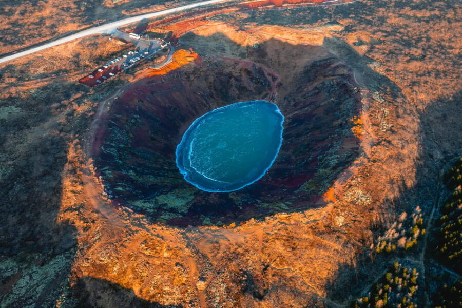 Kerið Volcanic Crater Admission Ticket - The geology story you can understand in minutes