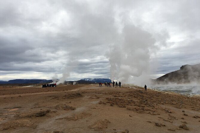 Lake Myvatn and Godafoss Waterfall for Cruise Ships from Husavik - Lake Myvatn’s Geothermal Core: Námaskarð, Hverir, Steam, and Mud Pots