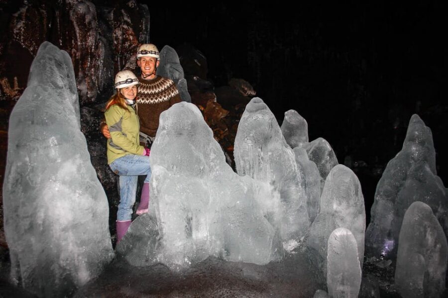 Lofthellir Ice Cave Super Jeep Tour - Entering the Cave: Crawl 1 Meter, Then Read the Ice