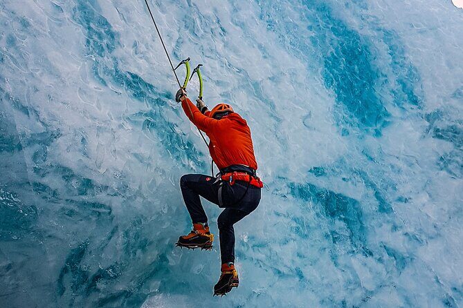 Micro group - Ice climbing at Sólheimajökull - Crossing Crevasses and Moulins: The Real Glacier Skills Moment