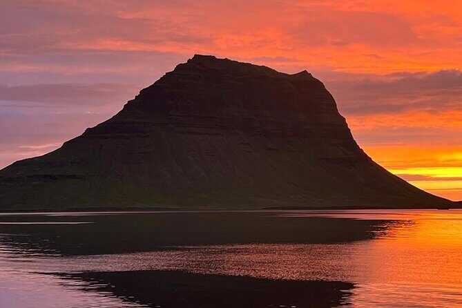 Midnight Sun Kayaking Adventure by Mt. Kirkjufell - Drysuits, pacing, and first-timer friendliness