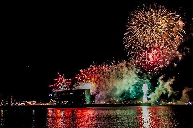 New Year's Eve Fireworks Cruise in Reykjavik - The “cruise” part: timed viewing from Faxaflói Bay
