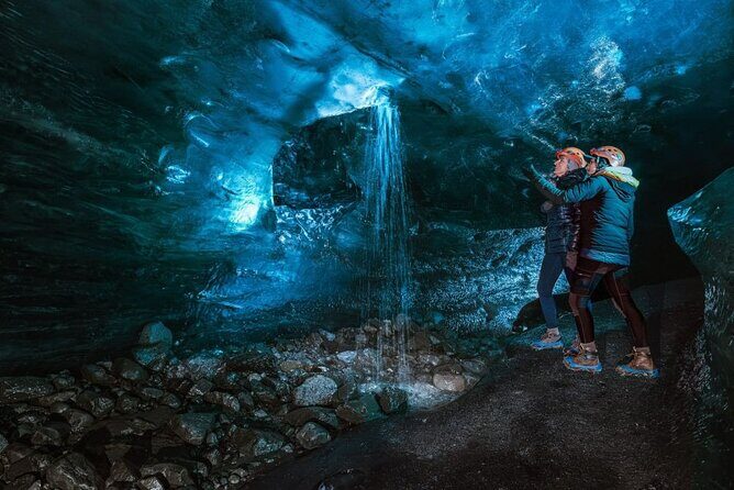Premium Ice Cave Tour Vatnajokull Iceland - Inside the ice cave: colors, formation, and finding space to look