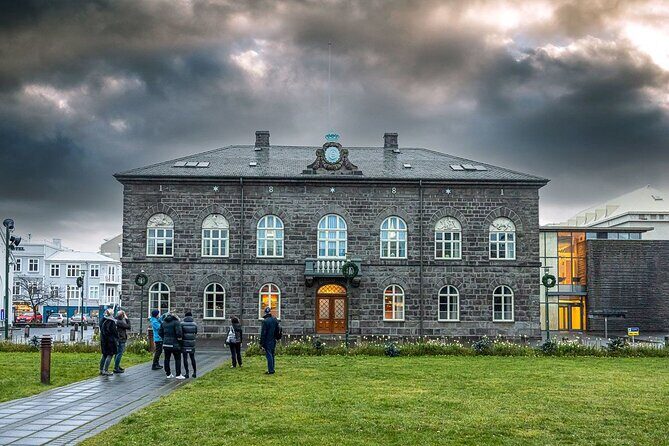 Private Combo Reykjavik Walk and Folklore Tour - Alþingishús and the Parliament garden: strange magic near power