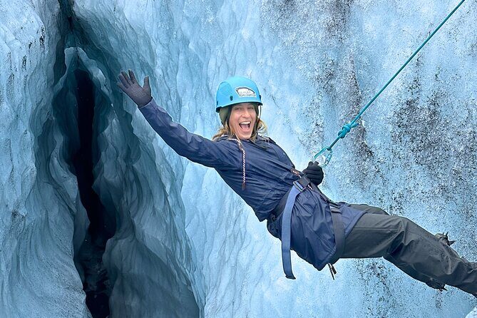 Private Extreme Encounter w/ ropes on Sólheimajökull Glacier - Crevasses, ice caves, and the kind of photos you’ll actually remember