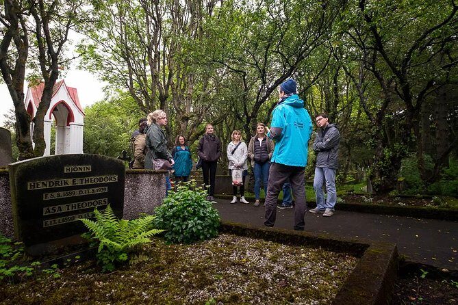 Private Folklore Walking Tour - Meet the Elves, Trolls & Ghosts of Iceland - Stop 2: The Settlement Exhibition and the graveyard mood